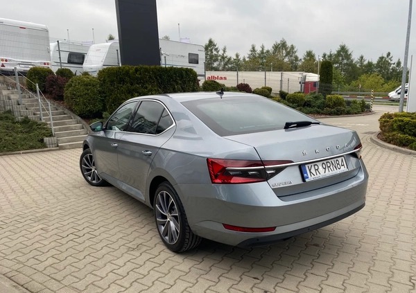 Skoda Superb cena 117900 przebieg: 98043, rok produkcji 2021 z Wronki małe 92